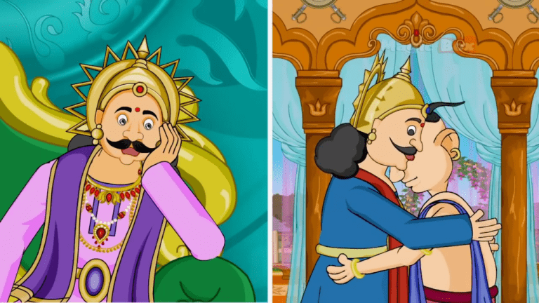 tenaliram kahani oont ka koobad