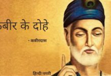 चेतावनी – कबीर – दोहा Kabir ke Dohe